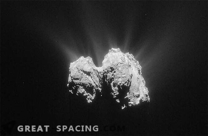 Filo erdvėlaivis, esantis kometoje, kreipėsi į Rosetą
