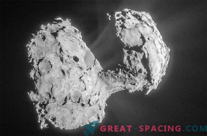 Comet Churyumov / Gerasimenko gali būti akmenukai
