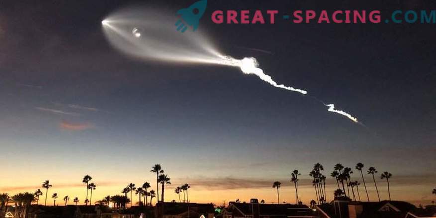 Keistos šviesos ir garsai Kalifornijoje primena raketų sugrįžimą
