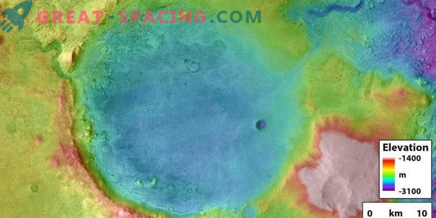 „Rover Mars 2020“ nueis į senovinį ežerą, kad ieškotų gyvenimo