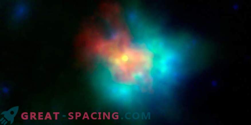 Daugialypis supernovos liekanos vaizdas