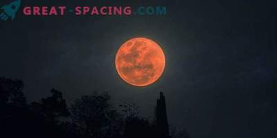 Bendras mėnulio užtemimas: stebėtojų nuotraukos
