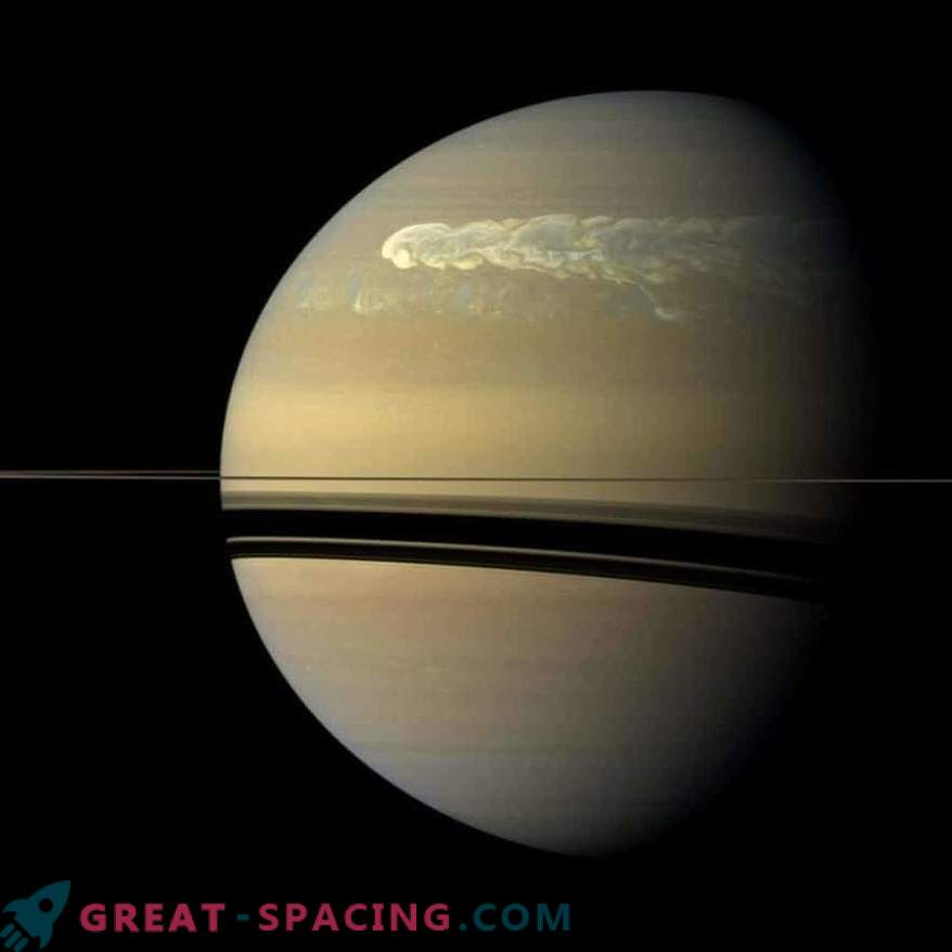 Didžiausia Saturno audra