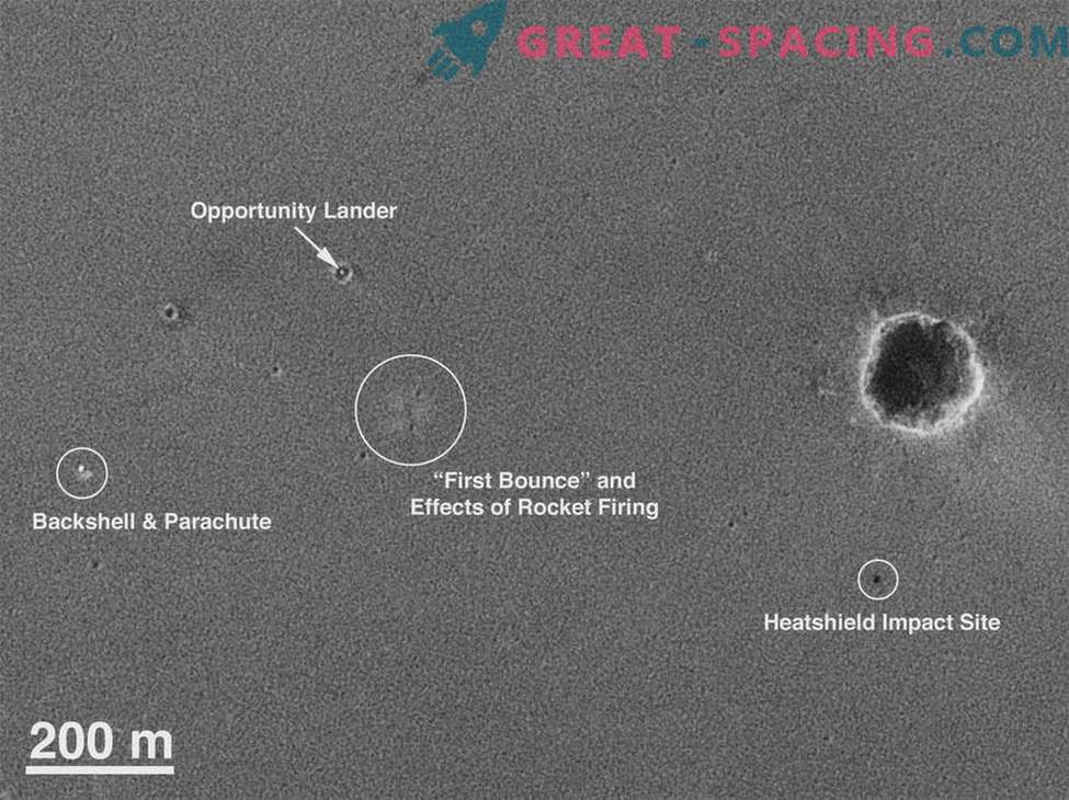 Laikai, kai NASA palydovas stebėjo Marso robotus