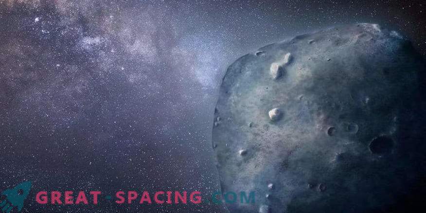 Paslaptingas retos mėlynos asteroido elgesys