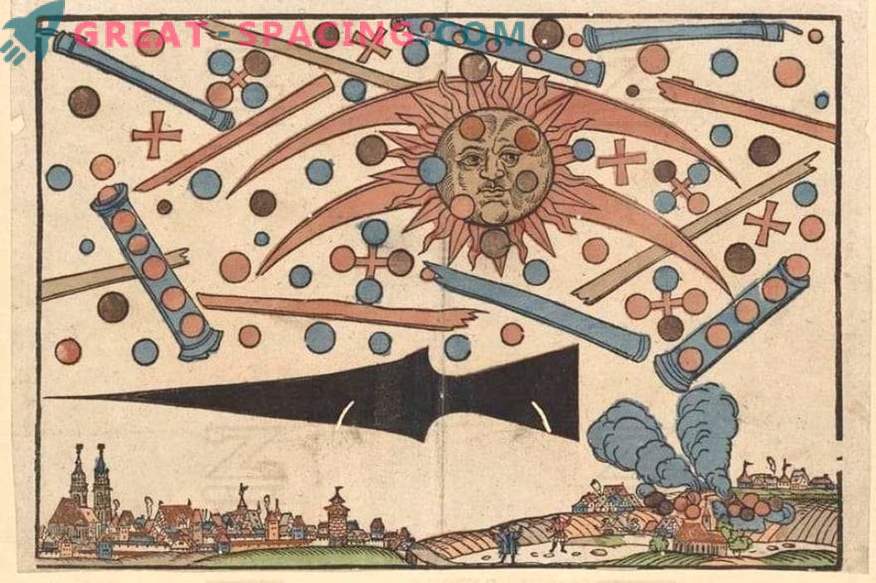 Kokios ryškios šviesos buvo pastebėtos Niurnberge 1561 m. Liudytojų ir ufologų versijos