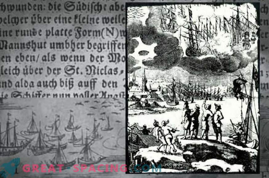 Įvykis Bachferte - 1665 m. Žvejai apibūdina plaukiojančių laivų mūšį