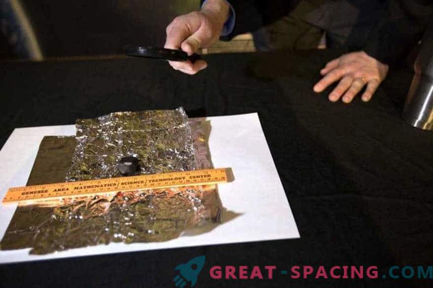 Buvo atrasti pirmieji Mičigano meteorito fragmentai