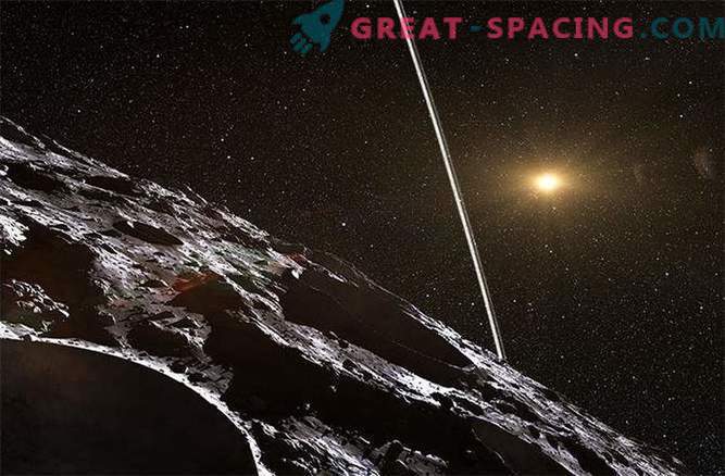 Žiedai gali būti bendri aplink keistą asteroidą