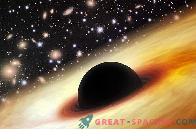 Naujagimio visata pagimdė milžinišką juodąją skylę