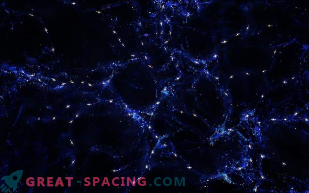 Quasar juodosios skylės sukasi sinchroniškai