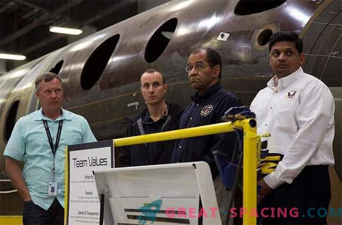 Sėkmės išsaugojo antrąjį „SpaceShipTwo“ pilotą