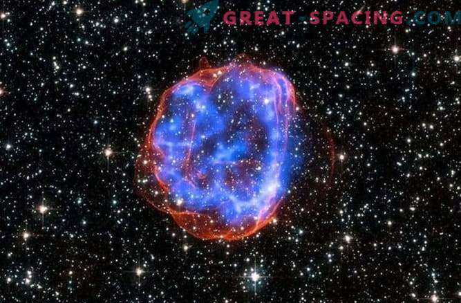 Dangaus Kalėdų rutulys iš tikrųjų yra supernovos liekana