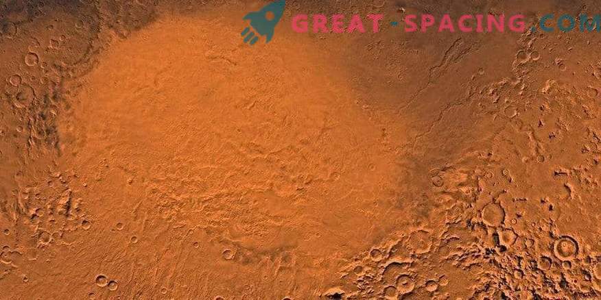 Marso lygumoje Hellas gali būti ežeras su vandeniu