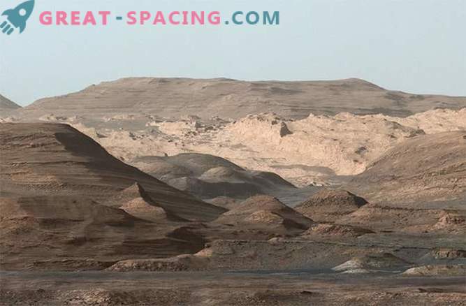 Marso Roveris atrado, kad Gale krateris kažkada buvo didelis ežeras