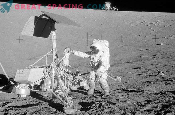 Apollo-12 įgula surado vieną iš pirmųjų į Mėnulį paleistų transporto priemonių