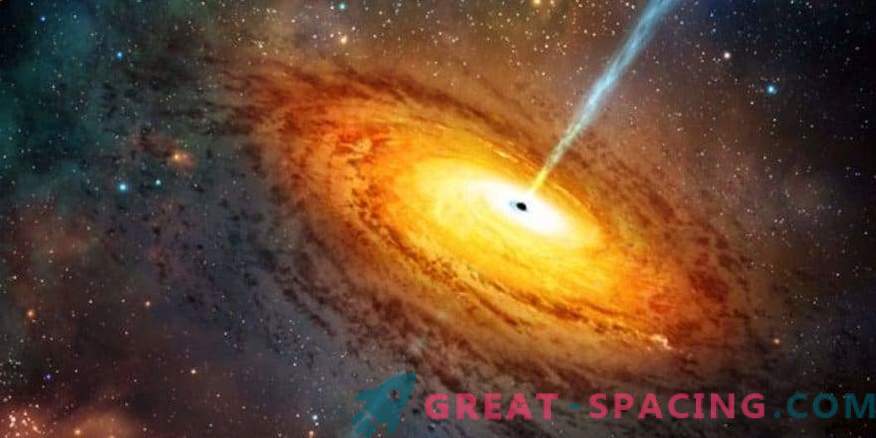 Juoda skylė iš mažų galaktikų gali sukurti gama spindulius