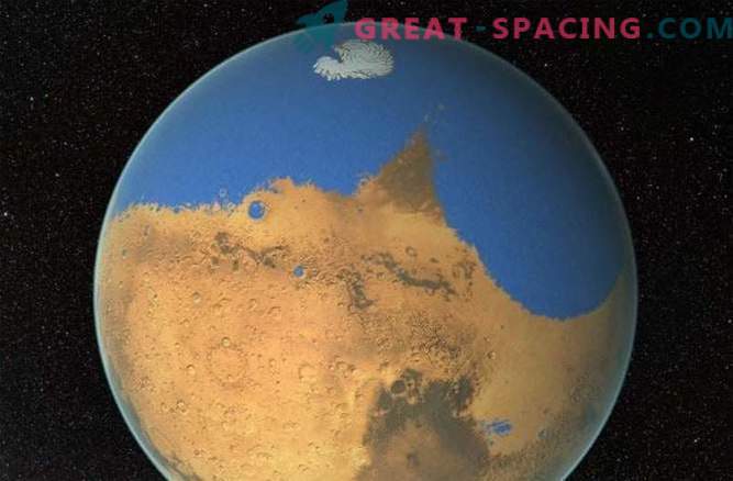 Didžiulis cunamis pakeitė Marso kraštovaizdį