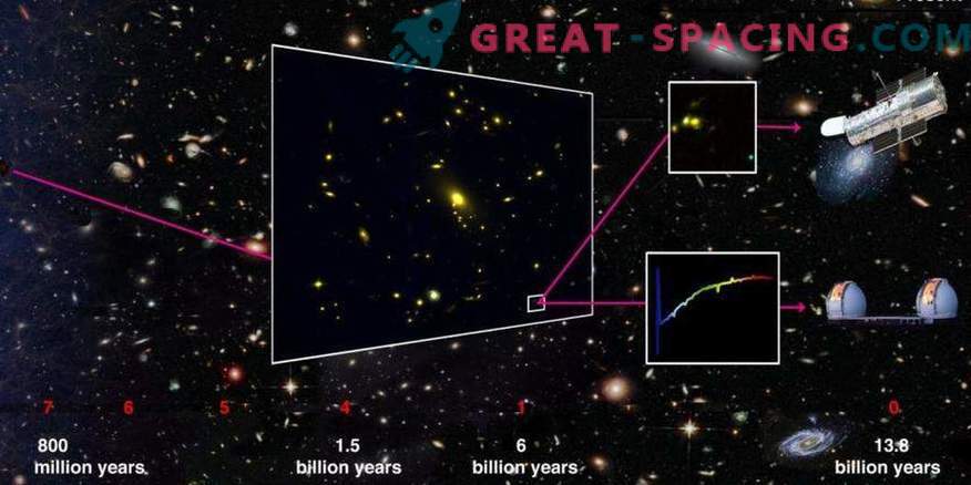 „Tipiška“ galaktika padeda ištirti reionizacijos erą