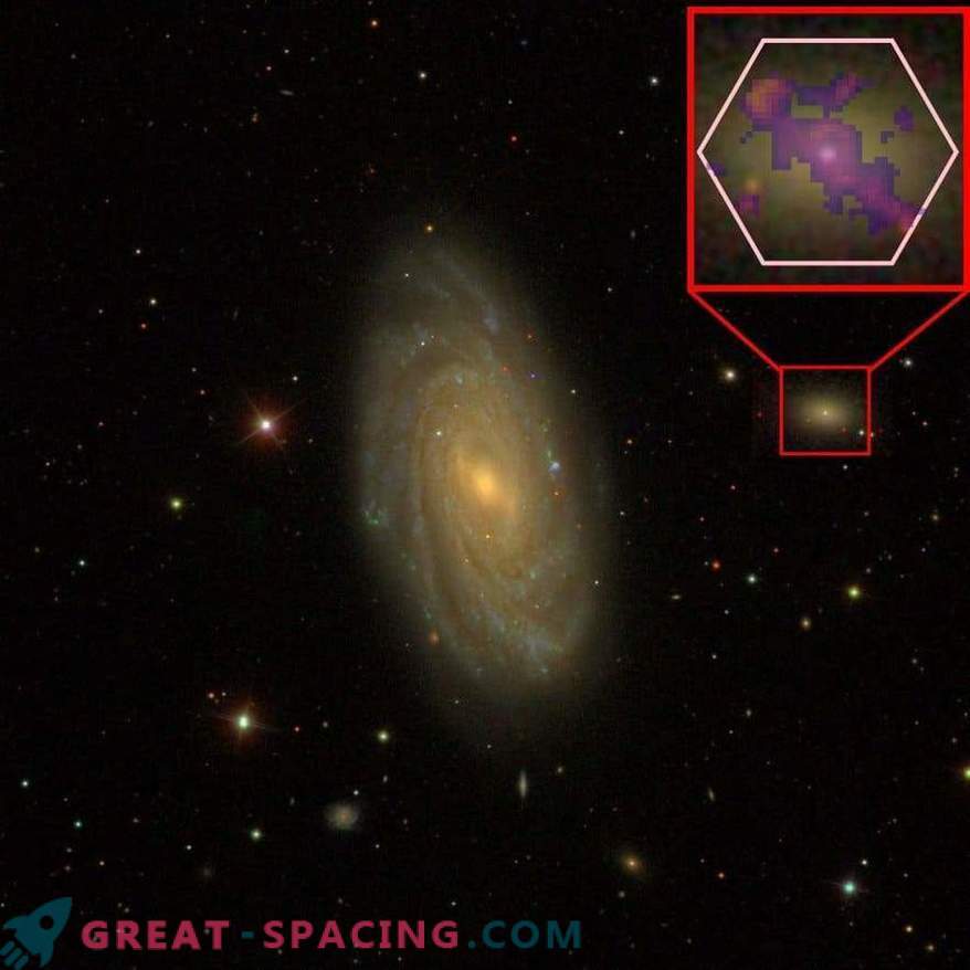 Juoda skylė atskleidžia smulkių galaktikų raidos paslaptis