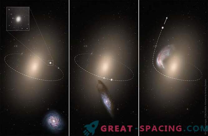 Mažos ir vienišos: nykštukinės galaktikos, išmetamos į kosmosą