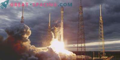 SpaceX raketas, paleistas su nauja palydovų pora