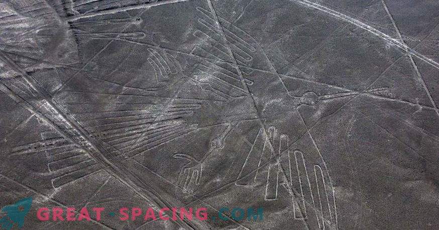 Senovės brėžiniai Nazca dykumoje. Ufologai nurodo nežemišką kilmę