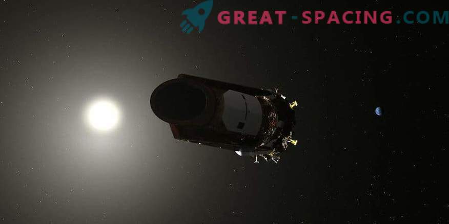 Kepler sustabdo mokslinius stebėjimus, kad galėtų atsisiųsti duomenis