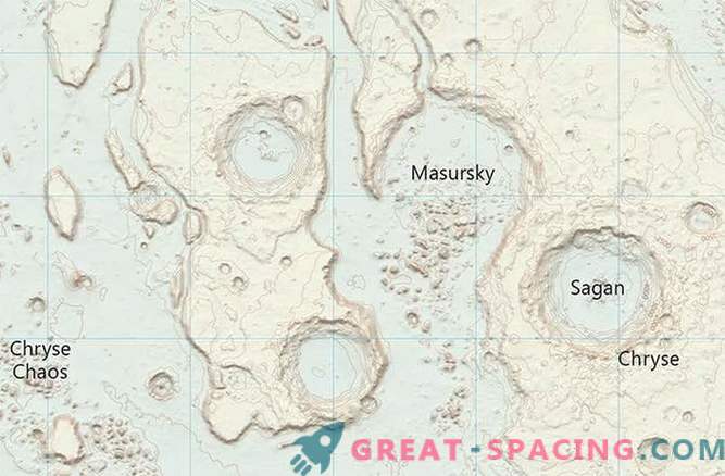Watney pritaria: „Ordnance Survey“ sukūrė Marso žemėlapį