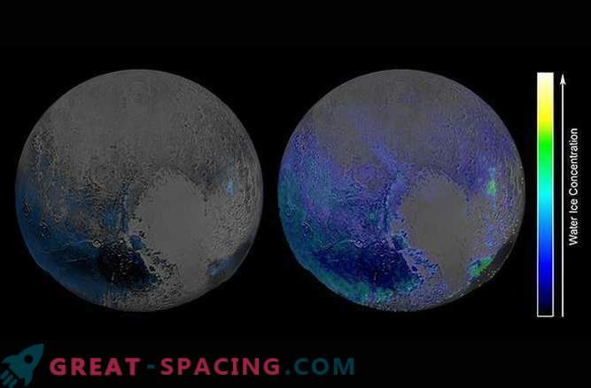 Vandens ledo, apimančio Plutoną, kiekis stebina tyrėjus