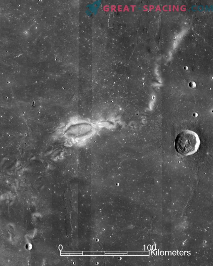 Paslaptingas sūkuriai atskleidžia mėnulio praeities detales