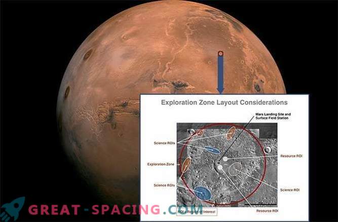 NASA nusprendžia, kur pirmieji astronautai nusileis Marse