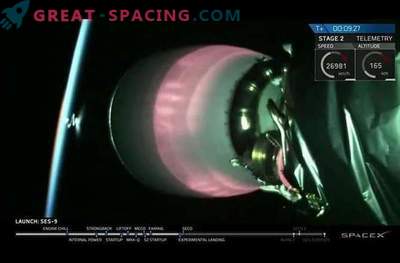 SpaceX penktą kartą bandė iškrauti Falcon-9 raketą