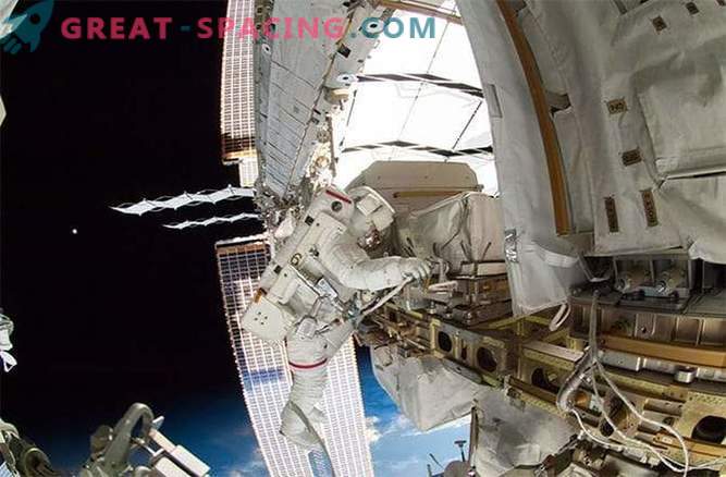 Astronautai darbe: astronautai padarė nuostabias nuotraukas