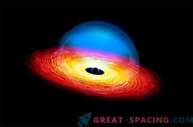 O buraco negro começa a morrer de fome - o quasar é obscurecido