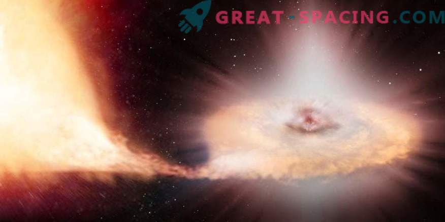 Neįprastos staigmenos dėl supernovos sprogimo