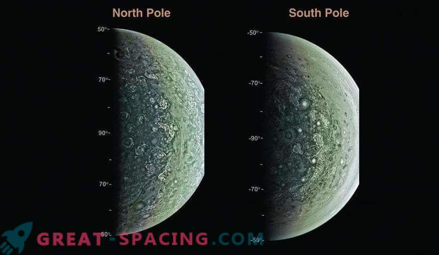 Juno pateikia pirmąją informaciją apie Jupiterį
