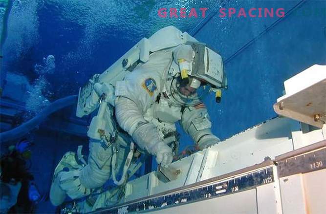 Kai NASA imituoja erdvę astronautų mokymui: nuotrauka