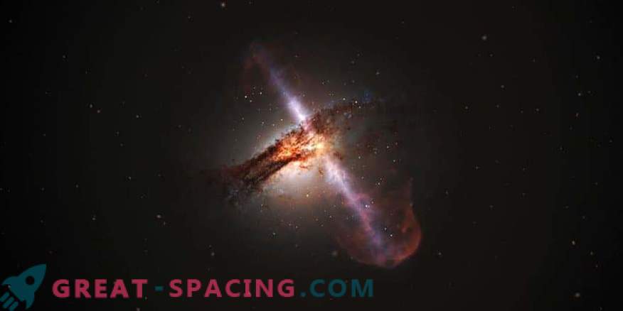 Cercetătorii au prins o gaură neagră supermassivă uimitoare