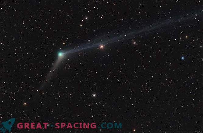 Comet Catalina apakinti Kalėdų dangų