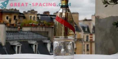 Champagne in space! A bottle of Zero-G allows tourists to enjoy a drink in the endless space