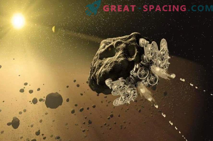 Ar galime asteroidus paversti kosminiais laivais?