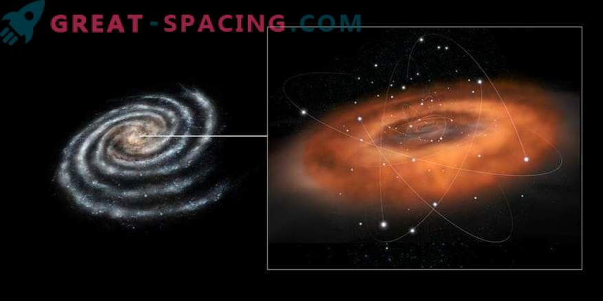 Paslaptingi objektai šalia Paukščių tako supermazinio juodo skylės