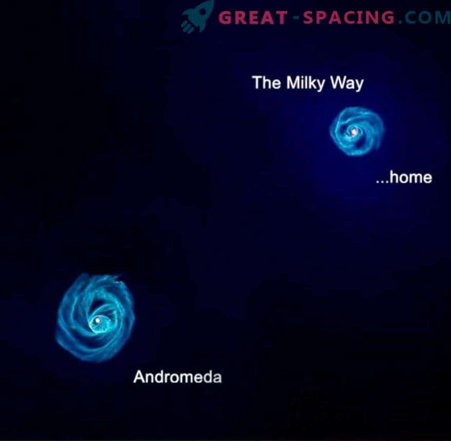 Nauji duomenys apie Andromedos galaktikos dydį