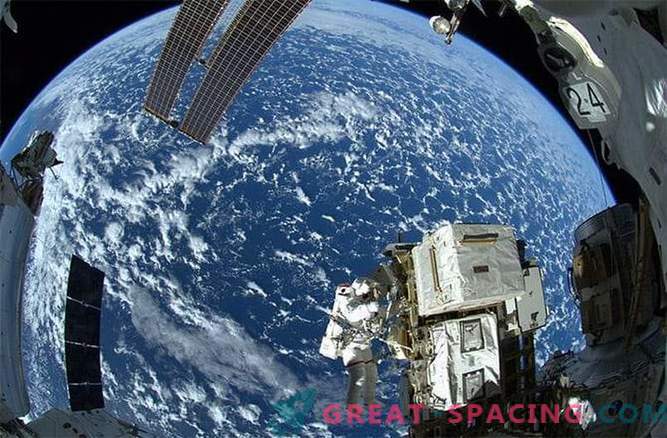 Nuostabus vaizdas iš kosminės stoties