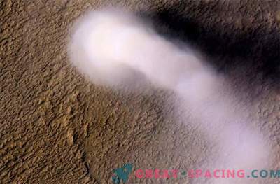 Marso dulkių vorteksas galima aptikti naudojant seisminius duomenis