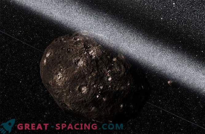 Kaip žiedai buvo atrasti asteroidu. Nuotrauka