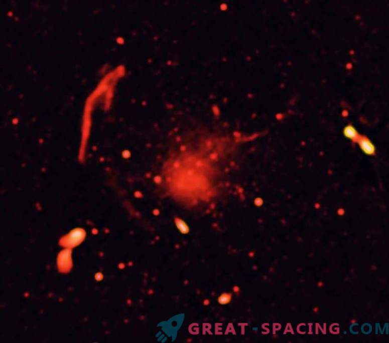 Fantastiska kollisionsresultat av galaktiska kluster