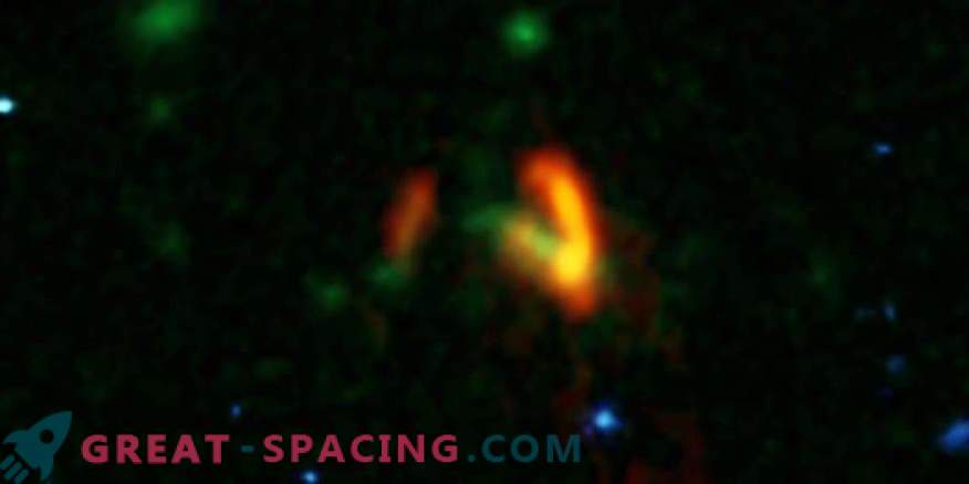 ALMA suranda didžiules pirmykščių galaktikas