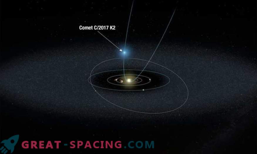 Hubble jälgib kõige kaugemat komeeti